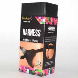 Страпон-трусики Kanikule Anatomic Thong Vac-u-Lock – черный