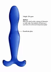 Стимулятор из стекла Chrystalino  Elegance				