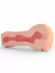 Рукав для мастурбатора Mystim O(h)PUSH ME, внутренний, 17,5 см, вагина, ТПЕ, телесный