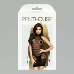 Мини-платье в мелкую сетку Epic night (S-L)