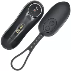 Вибропуля с дистанционным управлением Coco Licious Remote Control Bullet – черный