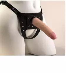 Фаллоимитатор NeoSkin с поясом Harness Medical Technology 17 x 3,5 см – телесный