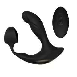 STRAPPED &amp TAPPED Вибромассажер простаты с эрекционным кольцом и пультом ДУ