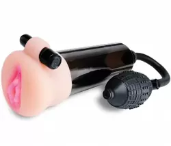 Помпа с тремя насадками и вибрацией Pump Worx Travel Trio