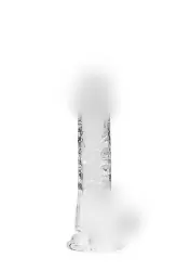 Фалоимитатор из эластомера 19 см. Realistic Dildo With Balls (прозрачный)