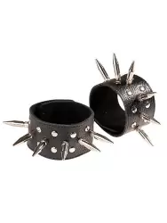 Напульсники Sitabella с большими шипами – черный	