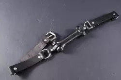 Трензель «Боун» черного цвета