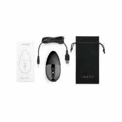 Утяжеленный премиум-вибратор Le Wand Point темный хром