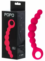Изогнутый анальный стимулятор TOYFA POPO Pleasure – розовый