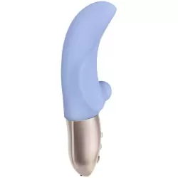 Мощный вибратор-кролик Fun Factory Cayona, 6 режимов, 17,5 см, голубой