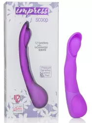 Вибромассажер Impress Scoop – фиолетовый