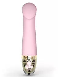 Элегантный вибратор Mystim Right on Ron, 16,5 см, 8 режимов, розовый