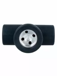 Насадка-мастурбатор Nexus, для вибратора Doxy, 12 см, силикон, черный