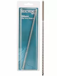 Стимулятор уретры Dip Stick Ripped, 24 см, диаметр 6 мм, нержавеющая сталь