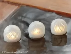 Мини-вибратор Iroha Ukidama Hana. 4 настройки вибрации, ABS/Силикон, водонепроницаемый