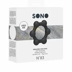 Кольцо на пенис из силикона No. 83 - Weighted Cock Ring - Black