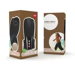 Автоматический мастурбатор Fun Factory Cobra libre II, с двумя моторами, 11 скоростей, черный