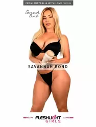 Реалистичный мастурбатор Fleshlight Girls Savannah Bond From Australia With Love, анатомия реальной актрисы, 25 см, вагина