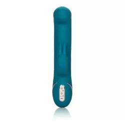 Вибратор с усиленной стимуляцией точки G Calexotics Jack Rabbit Signature Silicone Rocking G Rabbit - голубой