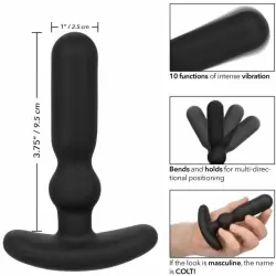 Перезаряжаемый анальный вибростимулятор COLT Rechargeable Anal-T