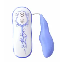Виброяйцо Smile Funky - голубой