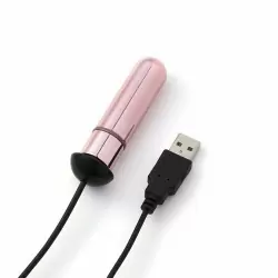 Вибропуля So Divine Shine Mini Rechargeable Bullet. Розовый