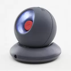 Магнитно-левитационный пульсатор Revel Body SOL с широким диапазоном вибрации – серый с красным