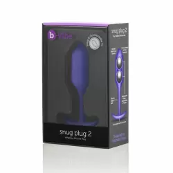 Профессиональная пробка для ношения Snug Plug 2 с утяжелением  – фиолетовый