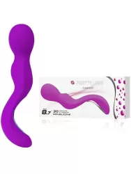 Вибромассажер-зигзаг Leopard – розовый 