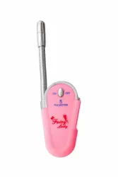 Виброяйцо TOYFA в форме зажигалки - розовый