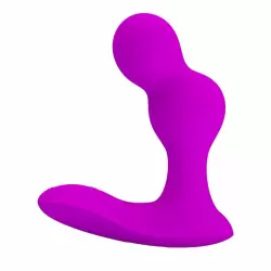 Массажёр простаты Terrance, 2 мотора, дистанционное управление, 12 режимов