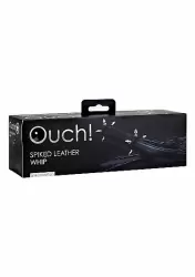 Плетка Spiked Leather Whip