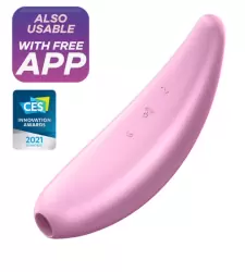 Вакуумно-волновой вибростимулятор Satisfyer Curvy 3+ с возможностью управления через приложение