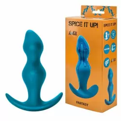 Анальная пробка Spice it up Fantasy Dark Aquamarine 8006-03lola