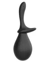 Анальный душ Nexus со сменными насадками, 10 см, силикон, черный