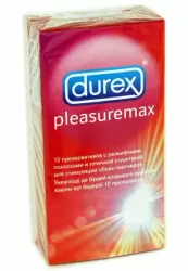 Презервативы Durex Pleasuremax - 12 шт.