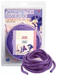 Веревка для связывания TLC Japanese Silk Love Rope 5 м – фиолетовая
