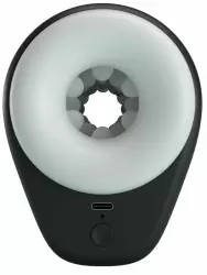 Автоматический вибромастурбатор Baile DJ Girl, с функцией толчков, 13 см, ТПР