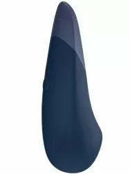 Стимулятор клитора Womanizer Vibe, 10 скоростей, технология UltraWave Vibration, темно-синий