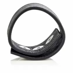 Кожаная утяжка на пенис Colt C/B Strap Double Wide – черный