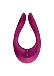 Перезаряжаемый вибромассажер Satisfyer Partner Multifun 2 (Berry)