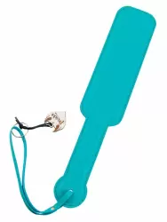 Паддл-шлепалка Pecado BDSM, натуральная кожа, 37 см