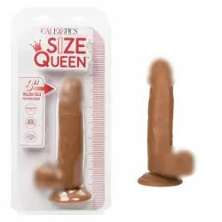 Фаллоимитатор SIZE QUEEN 6/15.25 см (коричневый)