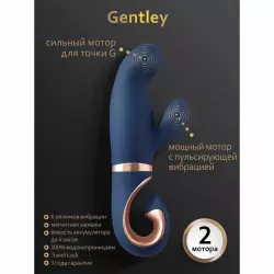 Вибратор кролик Gvibe Gentley, 19.9х4.2 см