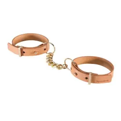 Узкие браслеты-наручники Maze Thin Handcuffs – коричневый
