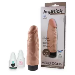 Реалистичный вибратор JoyStick 17 х 4,6 см  – телесный
