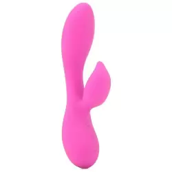 Перезаряжаемый вибромассажер Lyla 6X со стимуляцией клитора – розовый