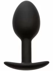 Утяжеленная анальная пробка California Exotic Novelties Weighted Silicone Plug, 7,5 см, силикон