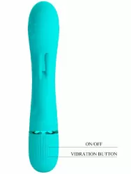 Вибратор-кролик Baile Scocco, гибкая головка, 10 режимов