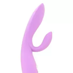 Вибратор Ovo K1 для двойной стимуляции – розовый